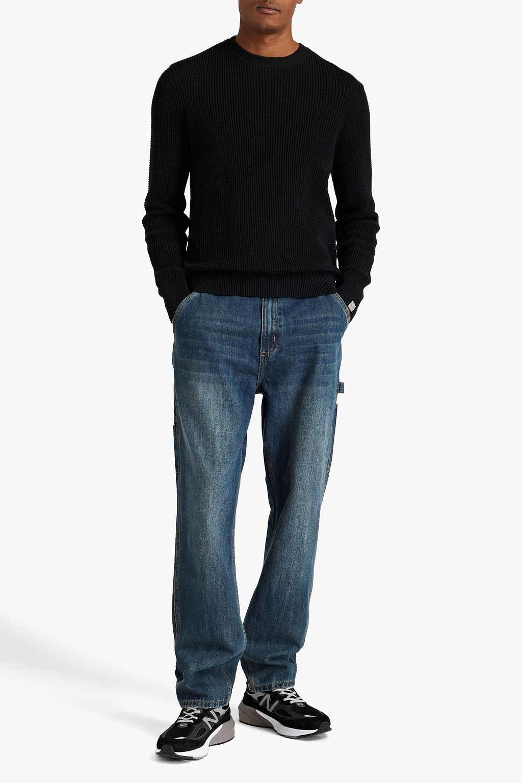 RAG & BONE Ribbed cotton sweater