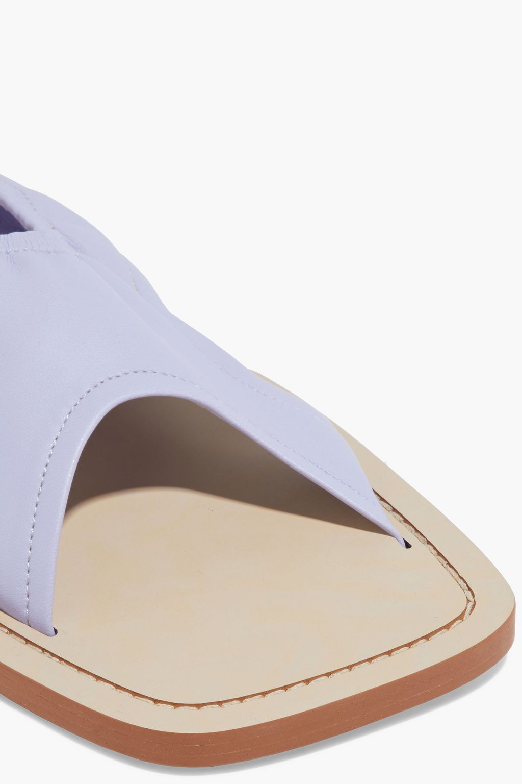 DANSE LENTE Journey cutout faux leather slides
