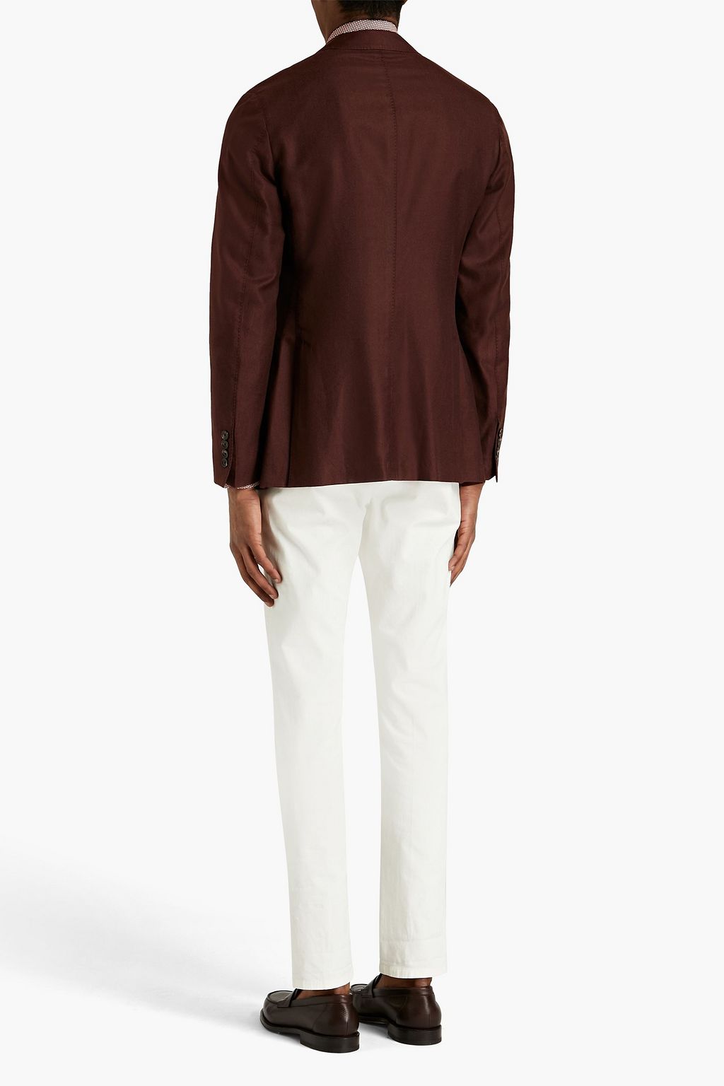 ZEGNA Slim-fit cashmere and silk-blend blazer