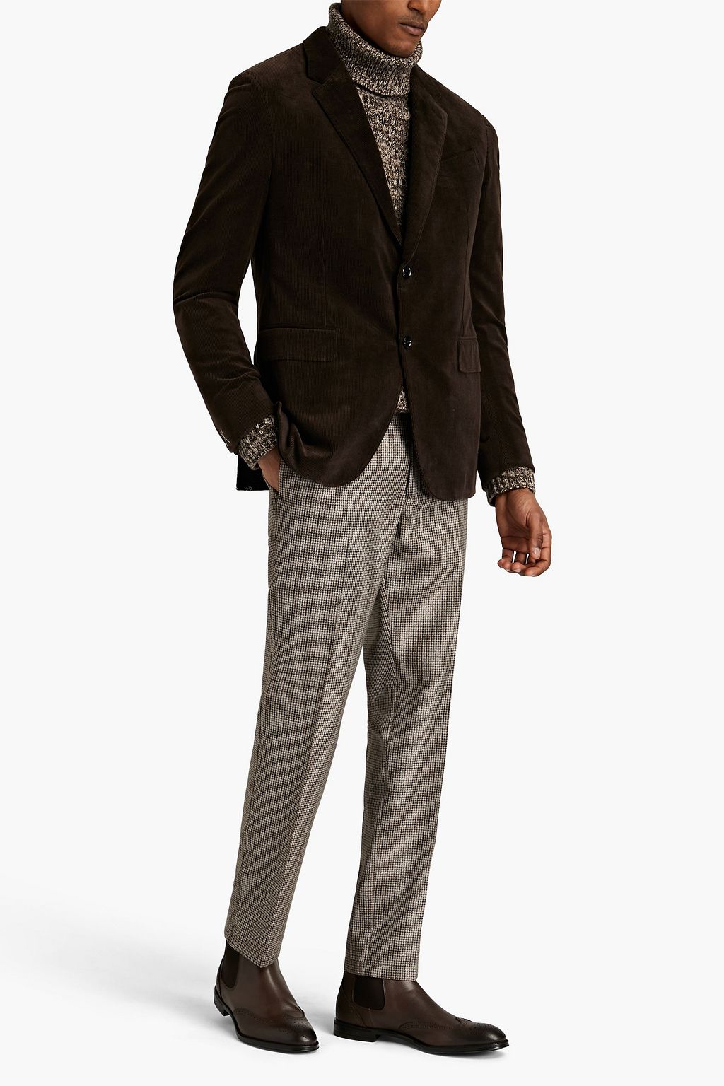 ZEGNA Cotton-blend corduroy blazer