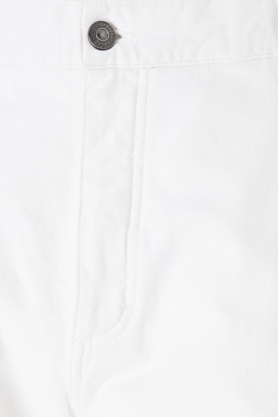 Zegna White Rinse-washed Stretch Cotton Roccia Jeans In White