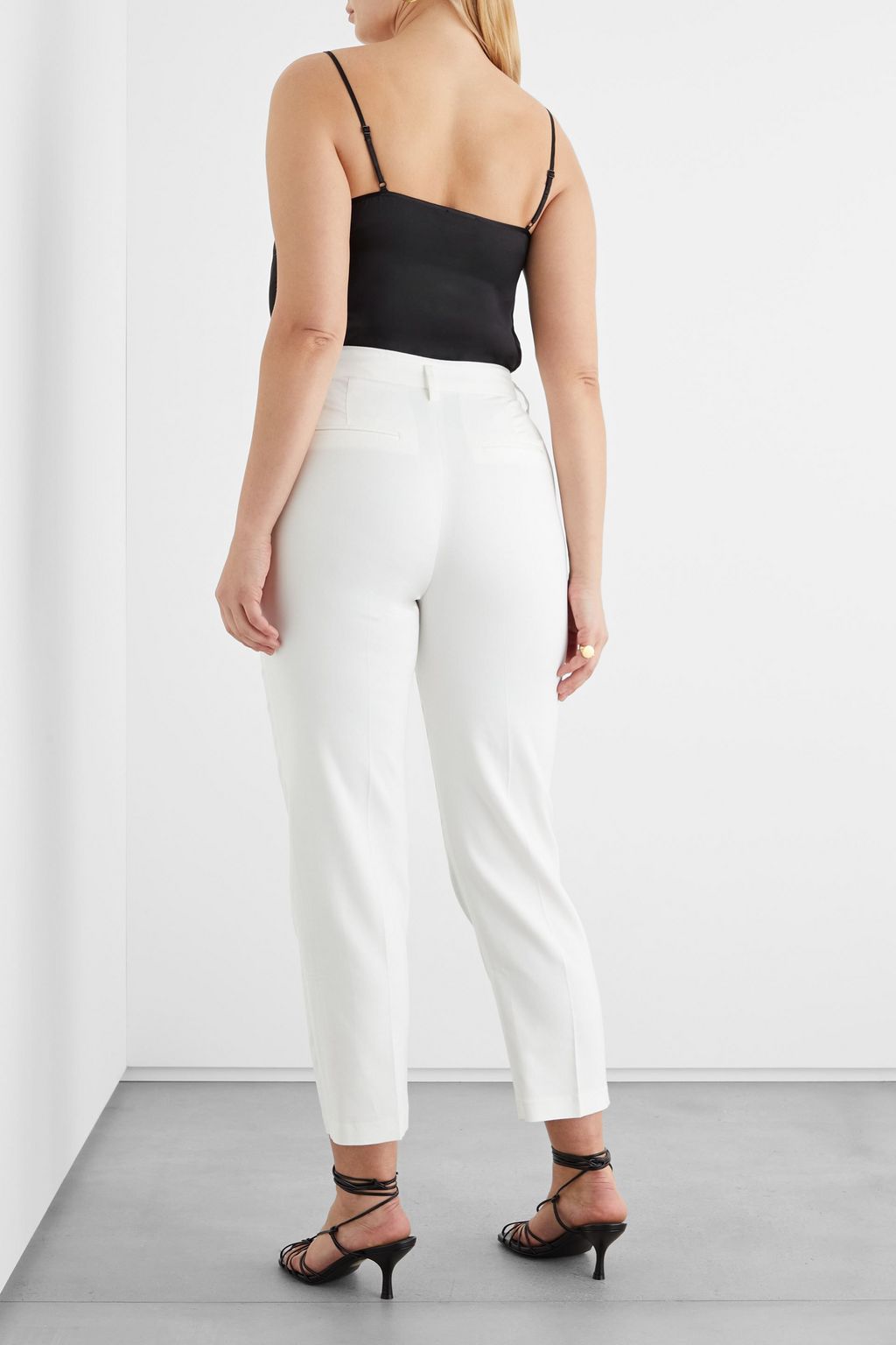 IRIS & INK Liana organic silk-satin camisole