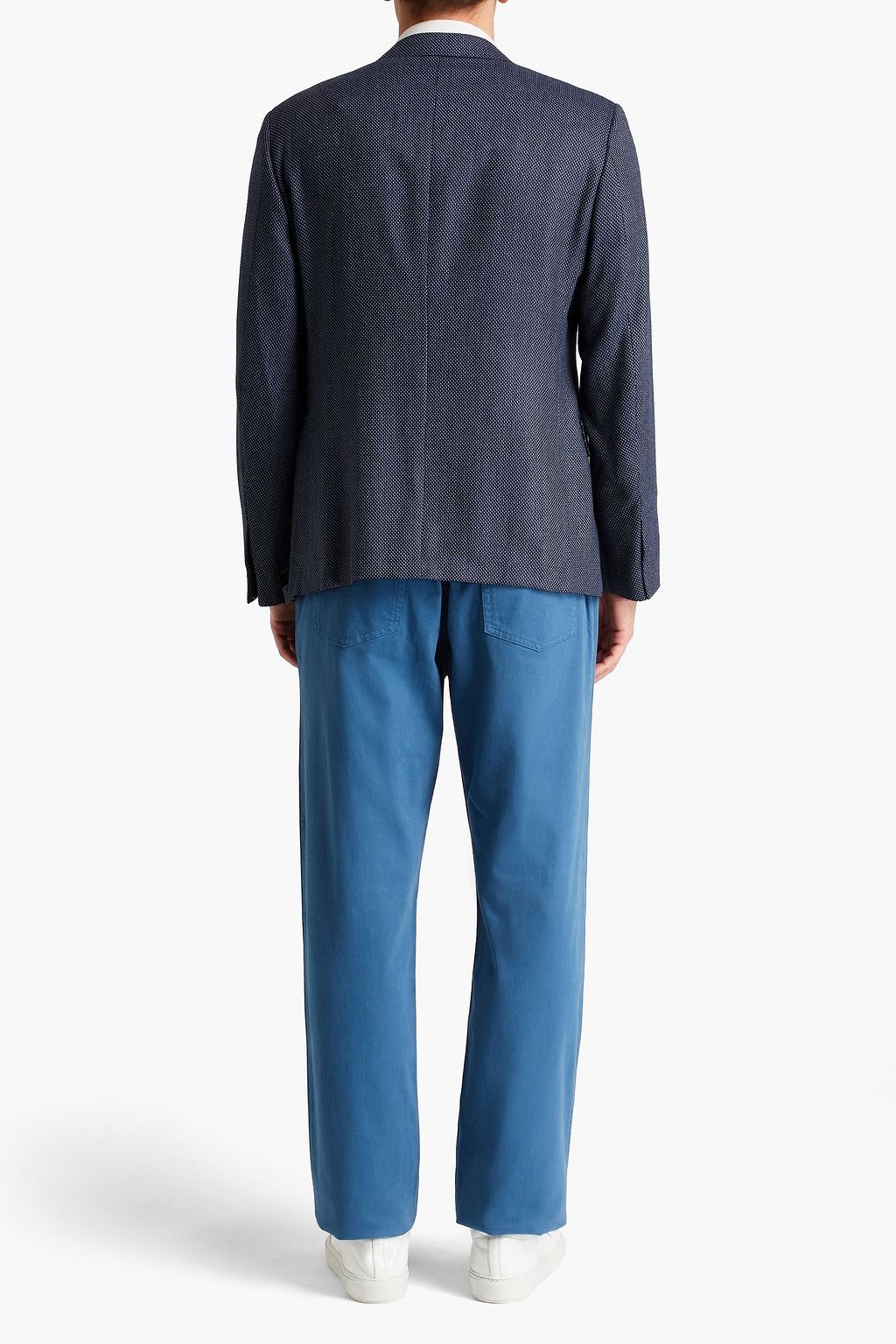 ZEGNA Silk and wool-blend blazer