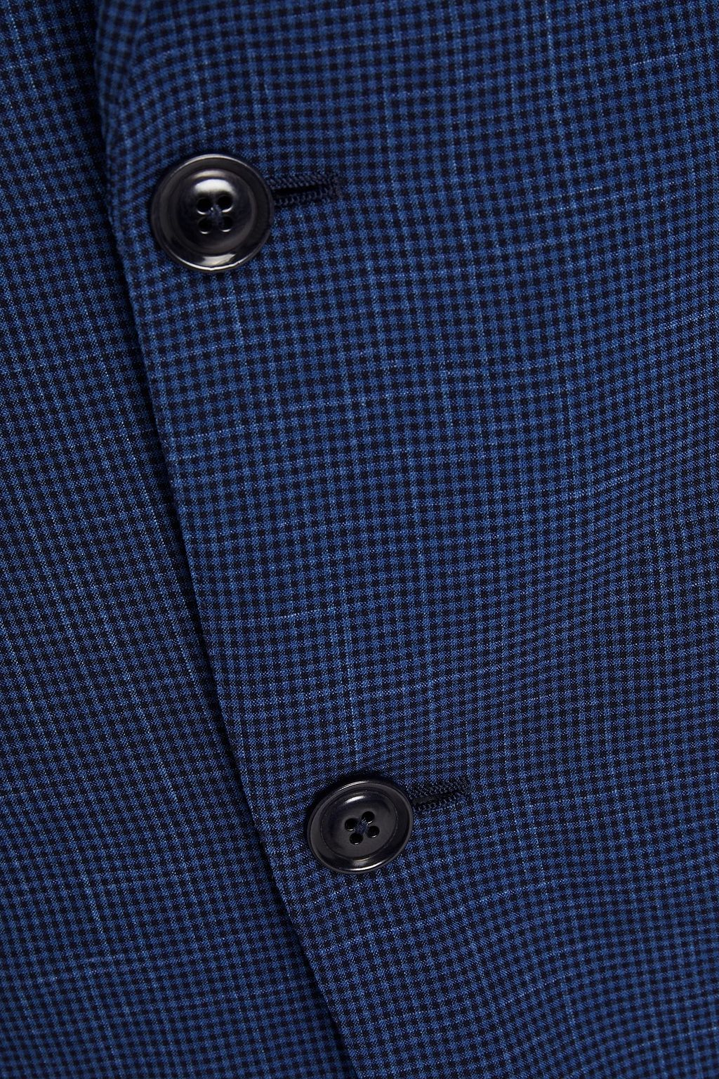 ZEGNA Slim-fit checked wool-blend seersucker blazer