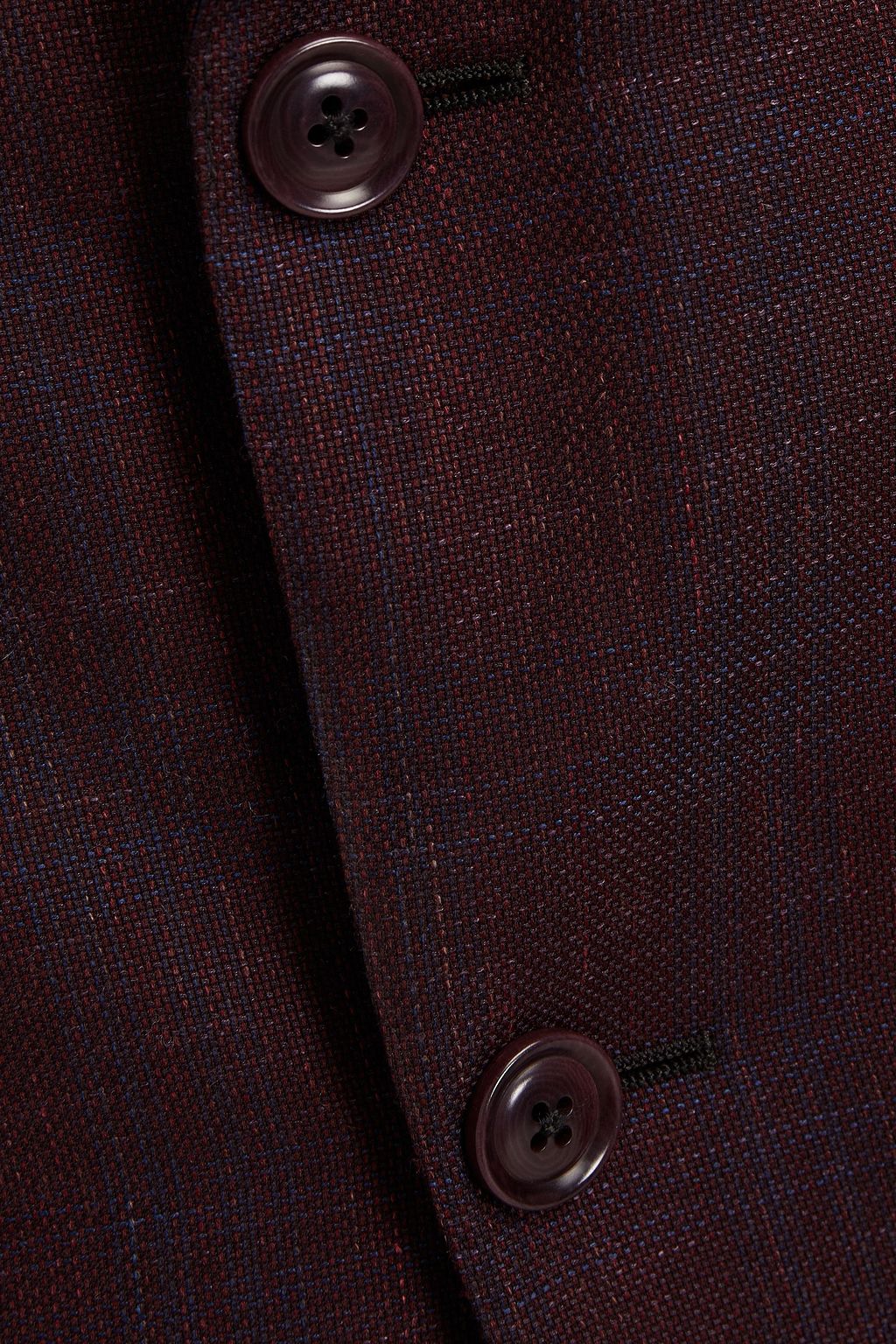 ZEGNA Wool, linen and silk-blend blazer