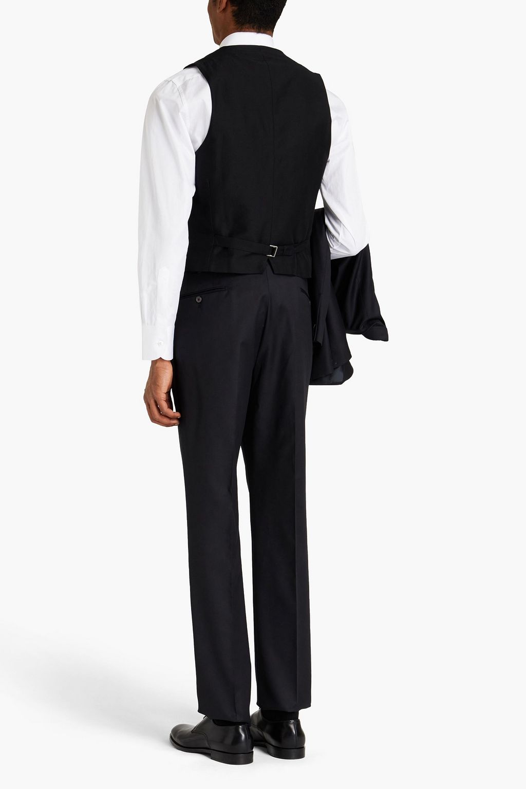 ZEGNA Wool and mohair-blend waistcoat