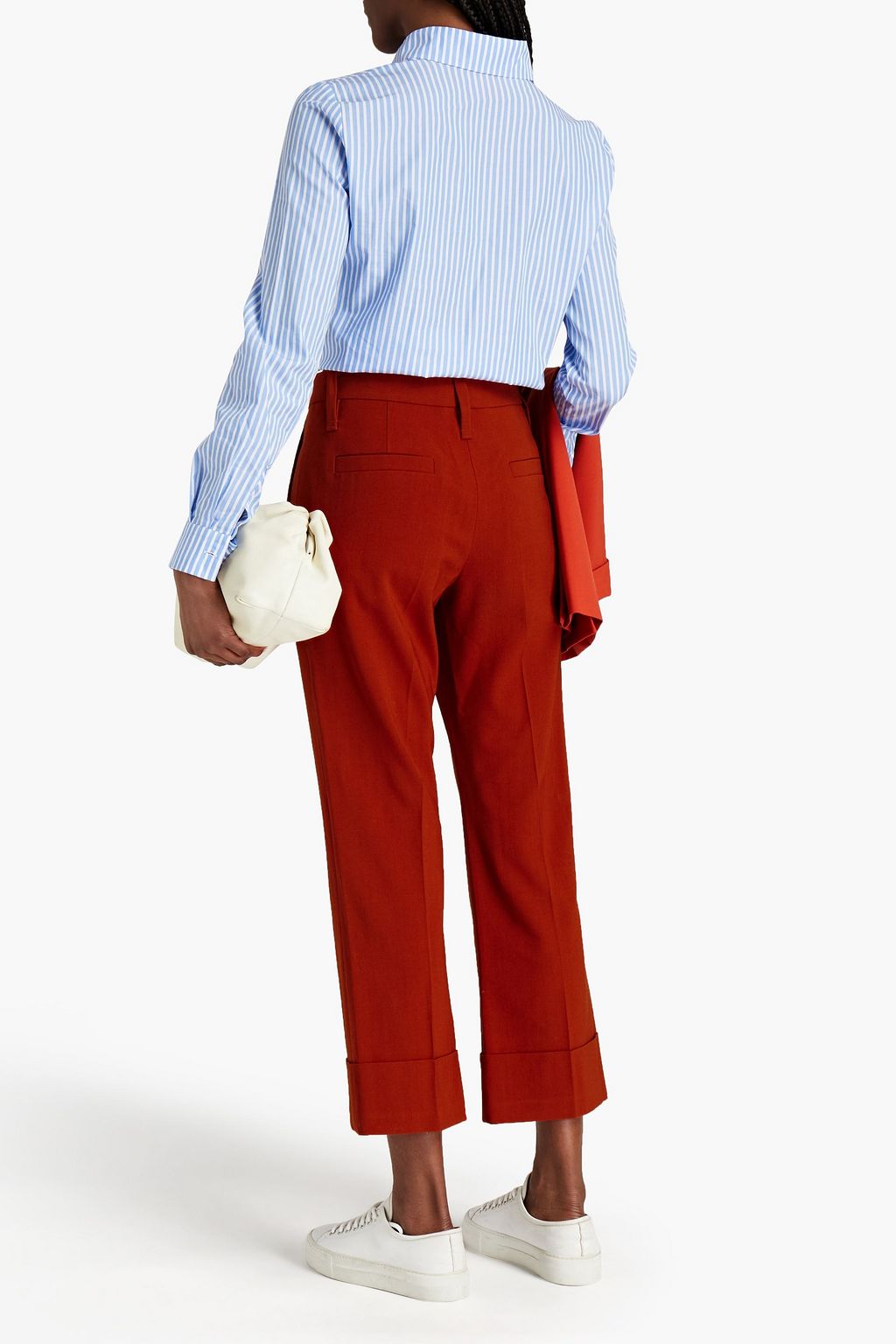 BRUNELLO CUCINELLI Hose mit geradem Bein aus Wolle
