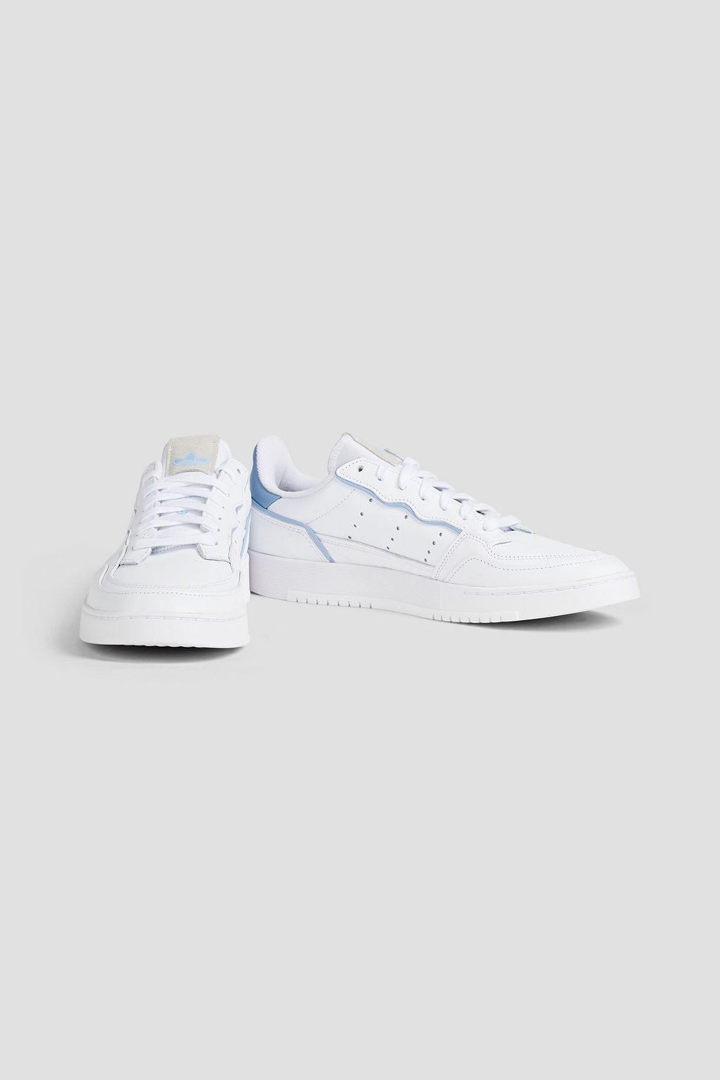 White Supercourt leather sneakers 