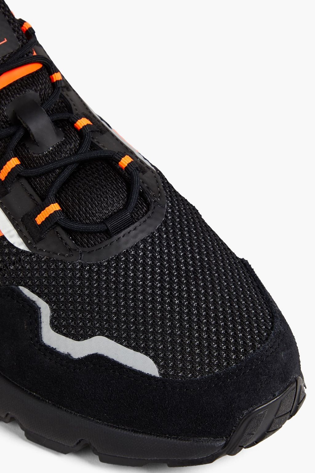ADIDAS ORIGINALS ZX 1K Boost mesh and neoprene running sneakers