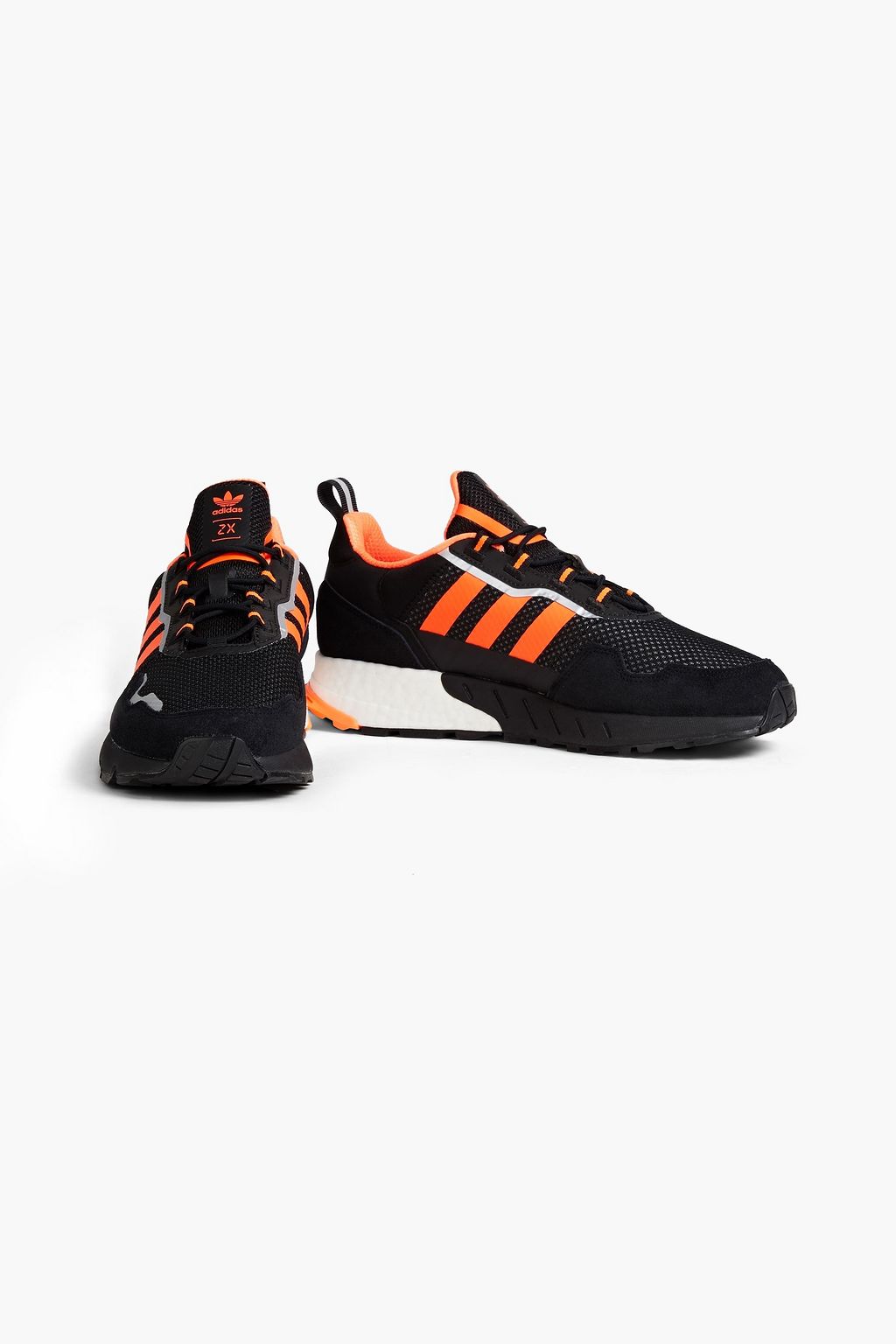 ADIDAS ORIGINALS ZX 1K Boost mesh and neoprene running sneakers