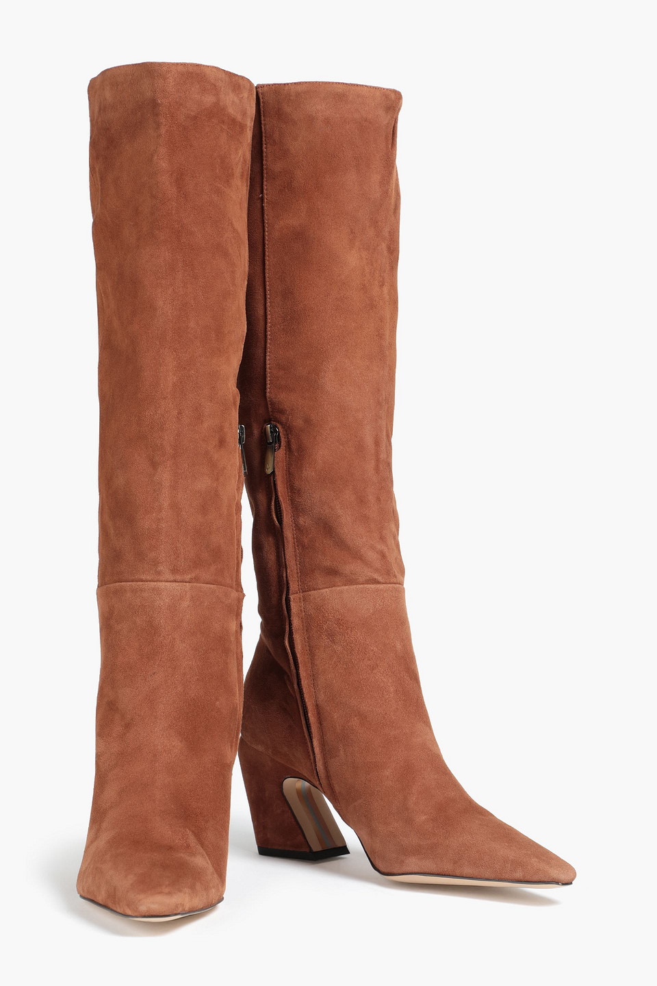 Sam Edelman Sulema Suede Knee Boots In Light Brown