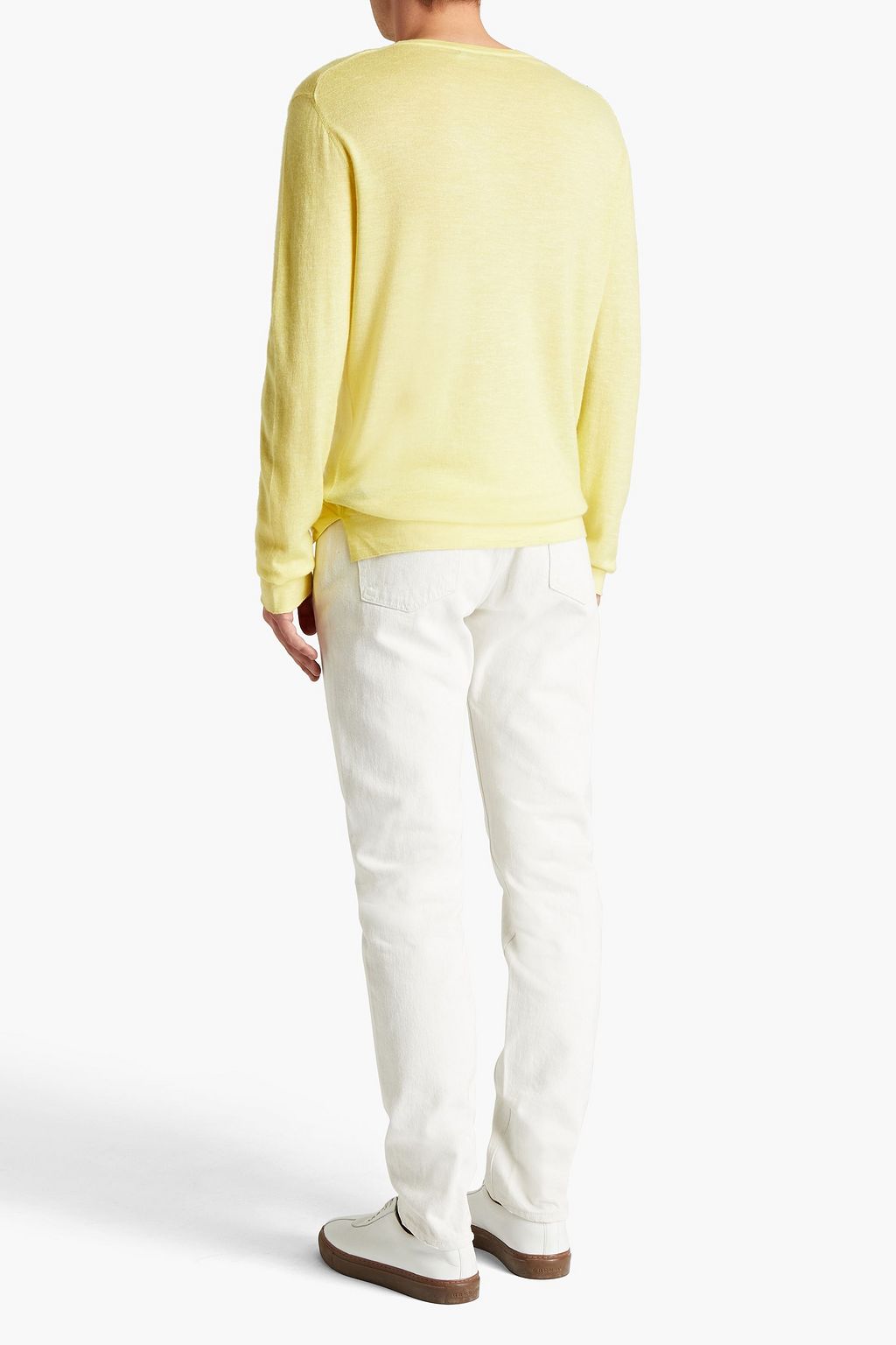 ZEGNA Cashmere, silk and linen-blend sweater