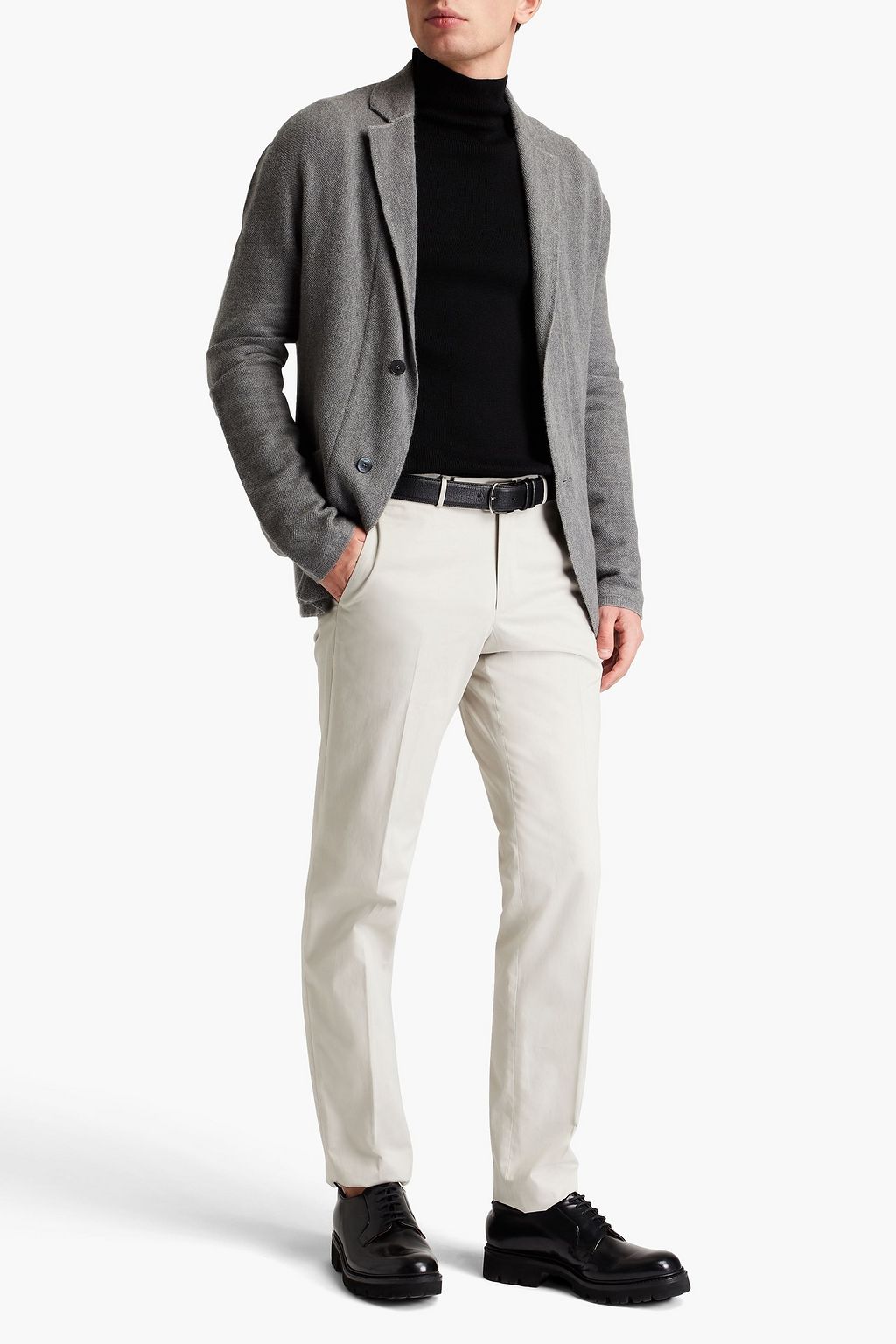 ZEGNA Cotton-sateen chinos