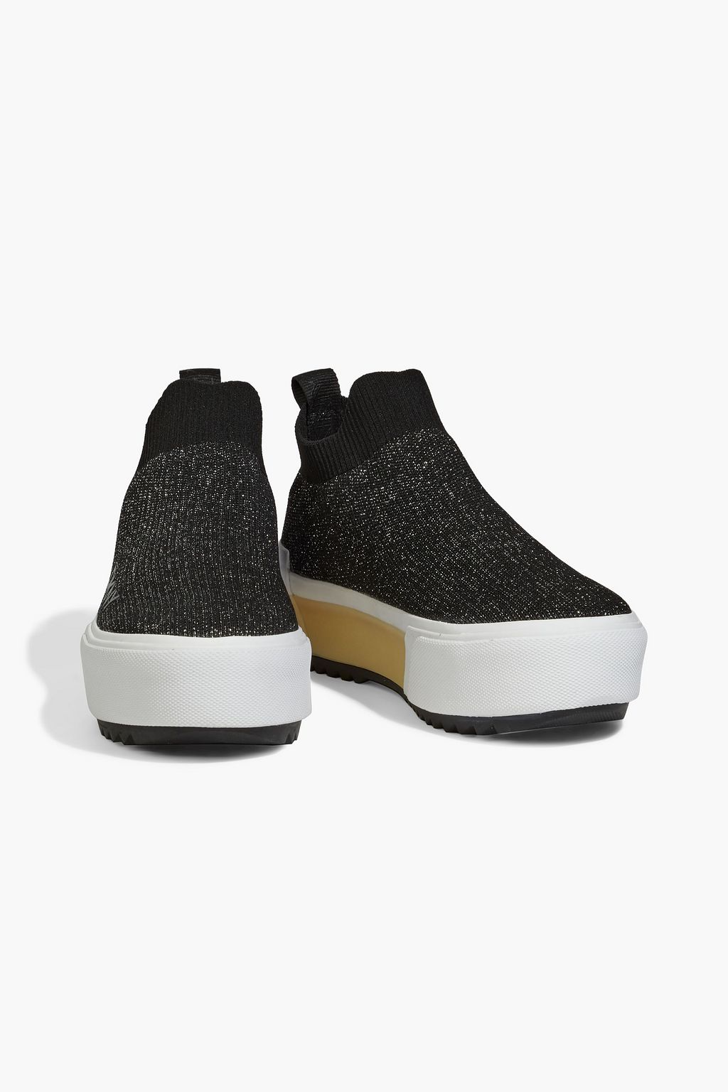 knitted flatform sneaker