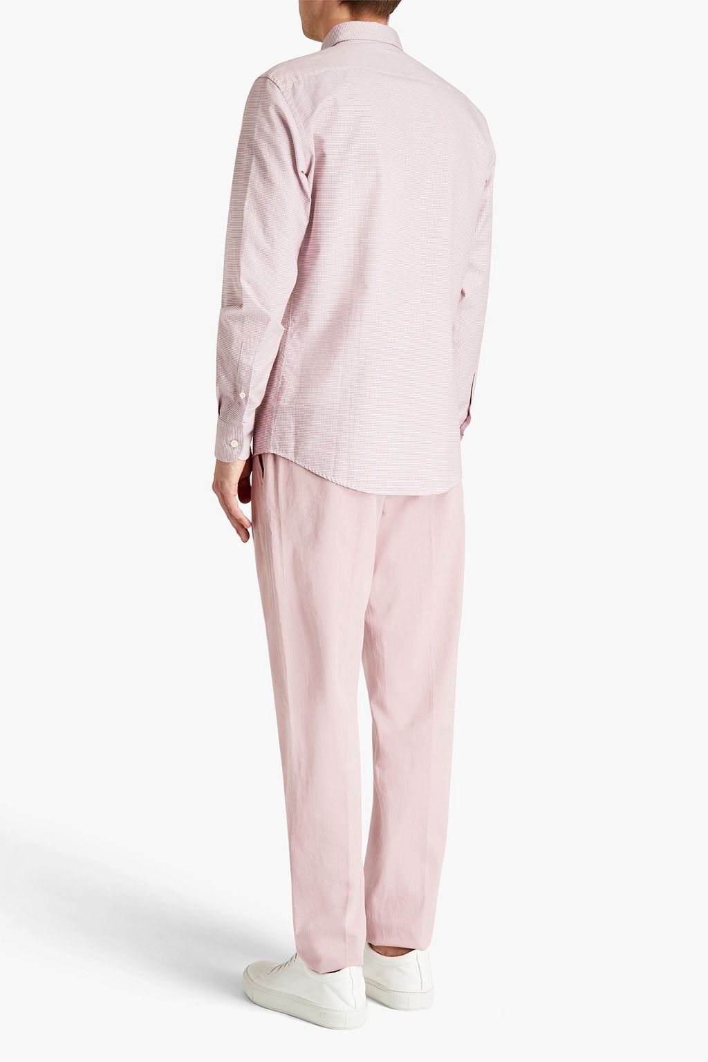 ZEGNA Cotton-jacquard shirt