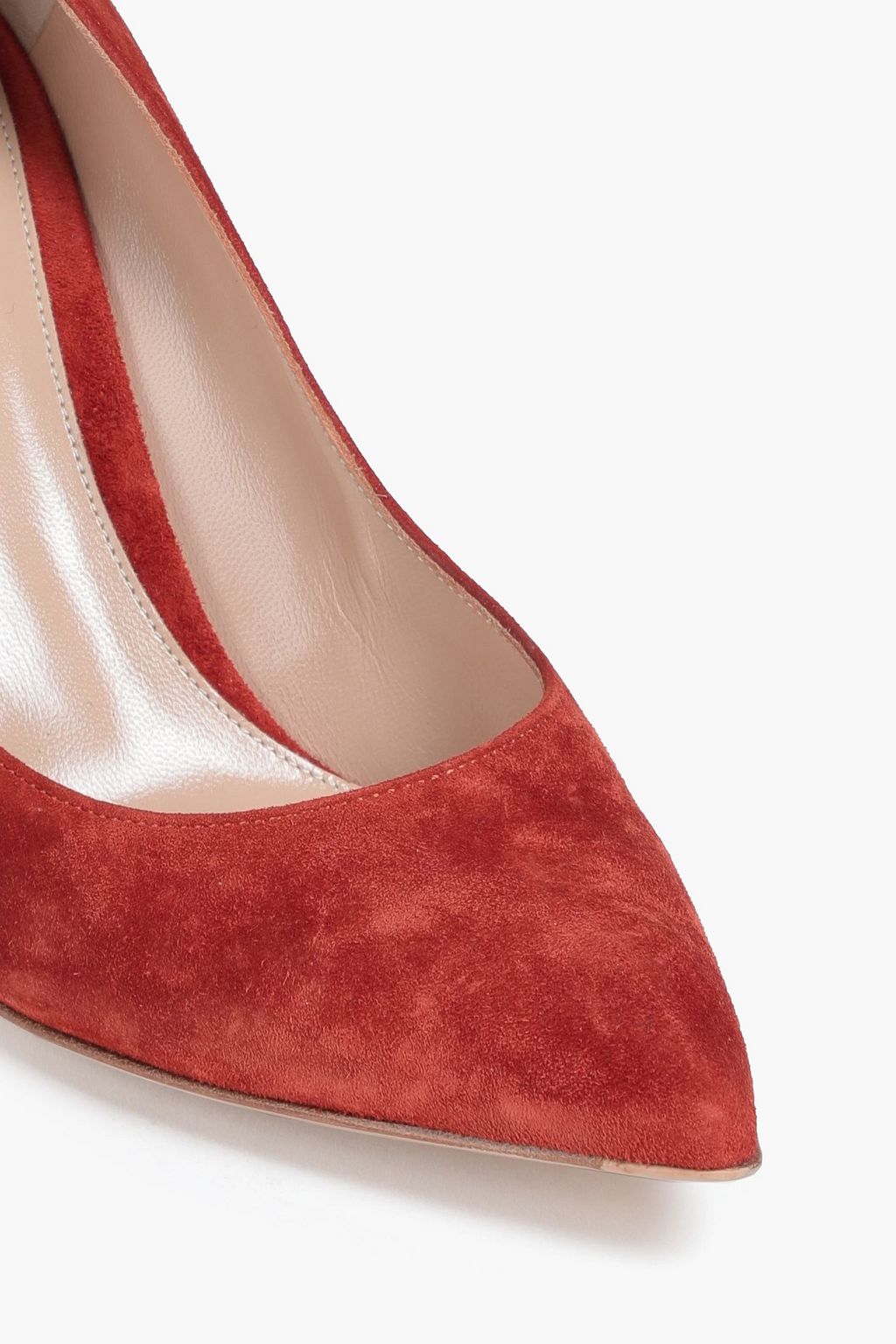 GIANVITO ROSSI Suede pumps THE