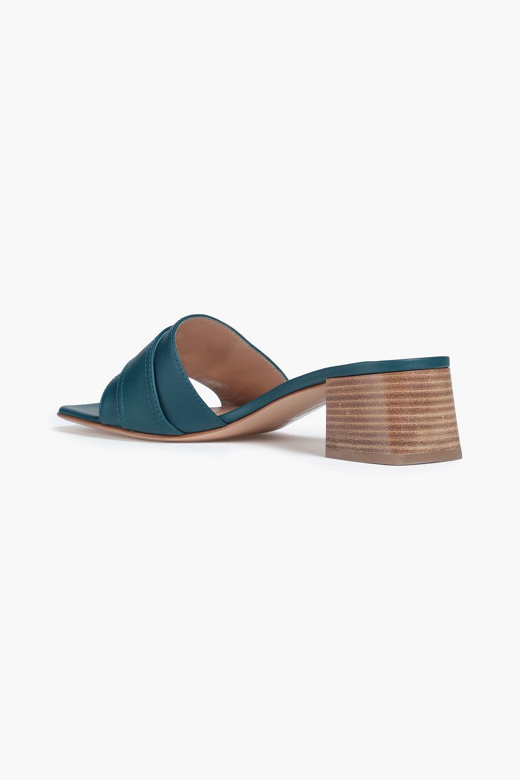 GIANVITO ROSSI Harper buckled leather mules