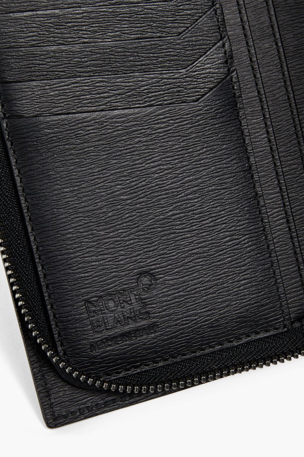 MONTBLANC Textured-leather wallet
