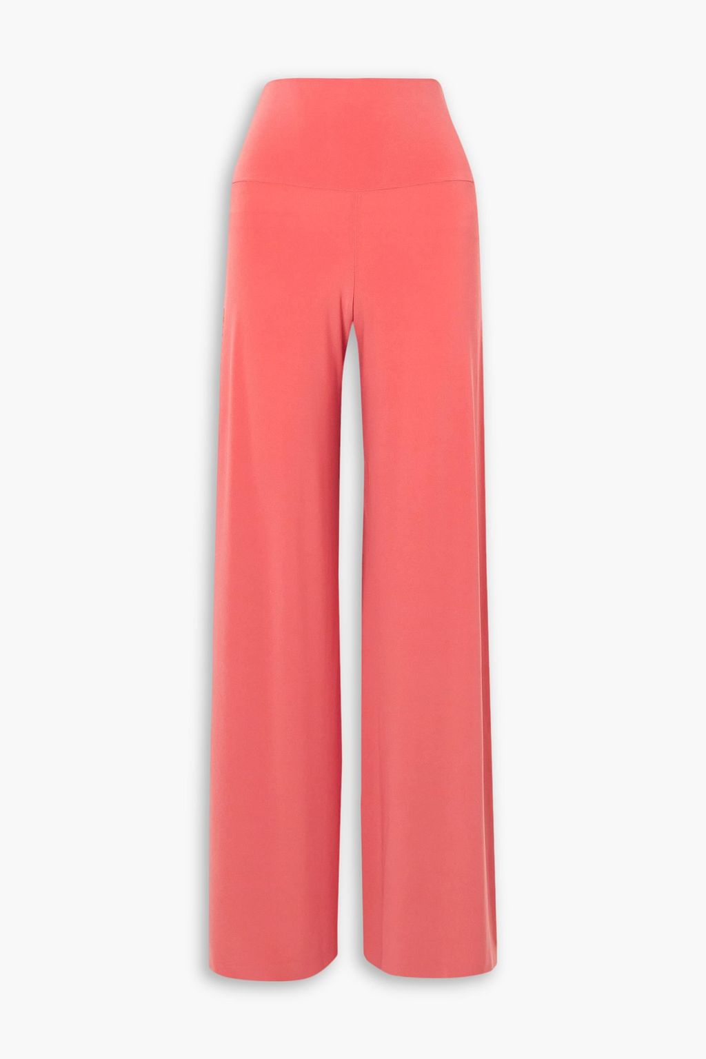 NORMA KAMALI Elephant stretch-jersey wide-leg pants