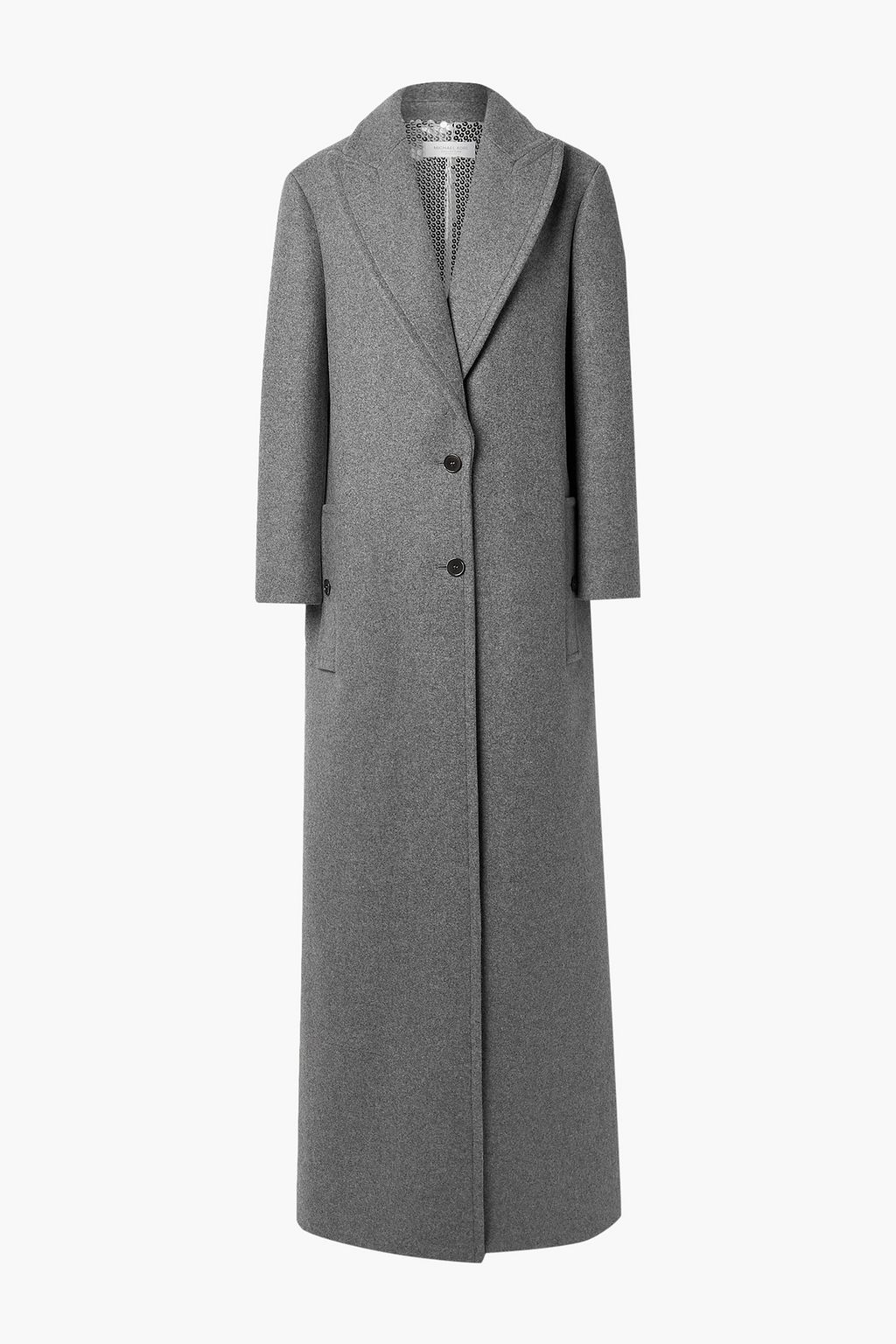 Michael kors grey wool coat deals