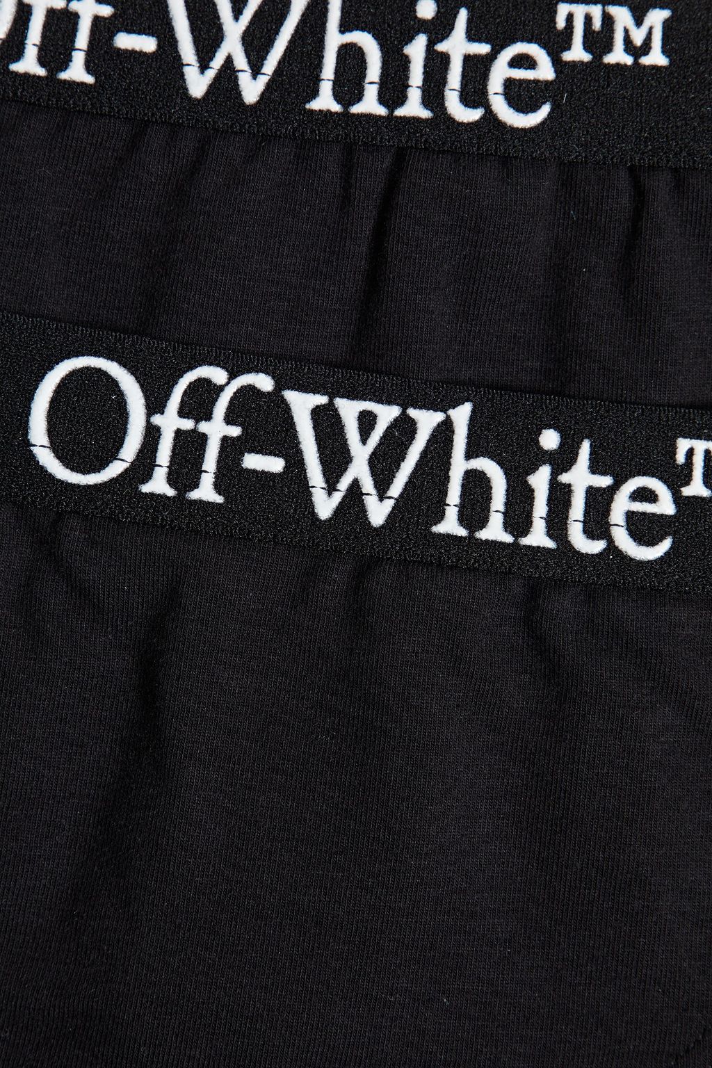OFF-WHITE™ Set of two stretch-jersey mid-rise briefs