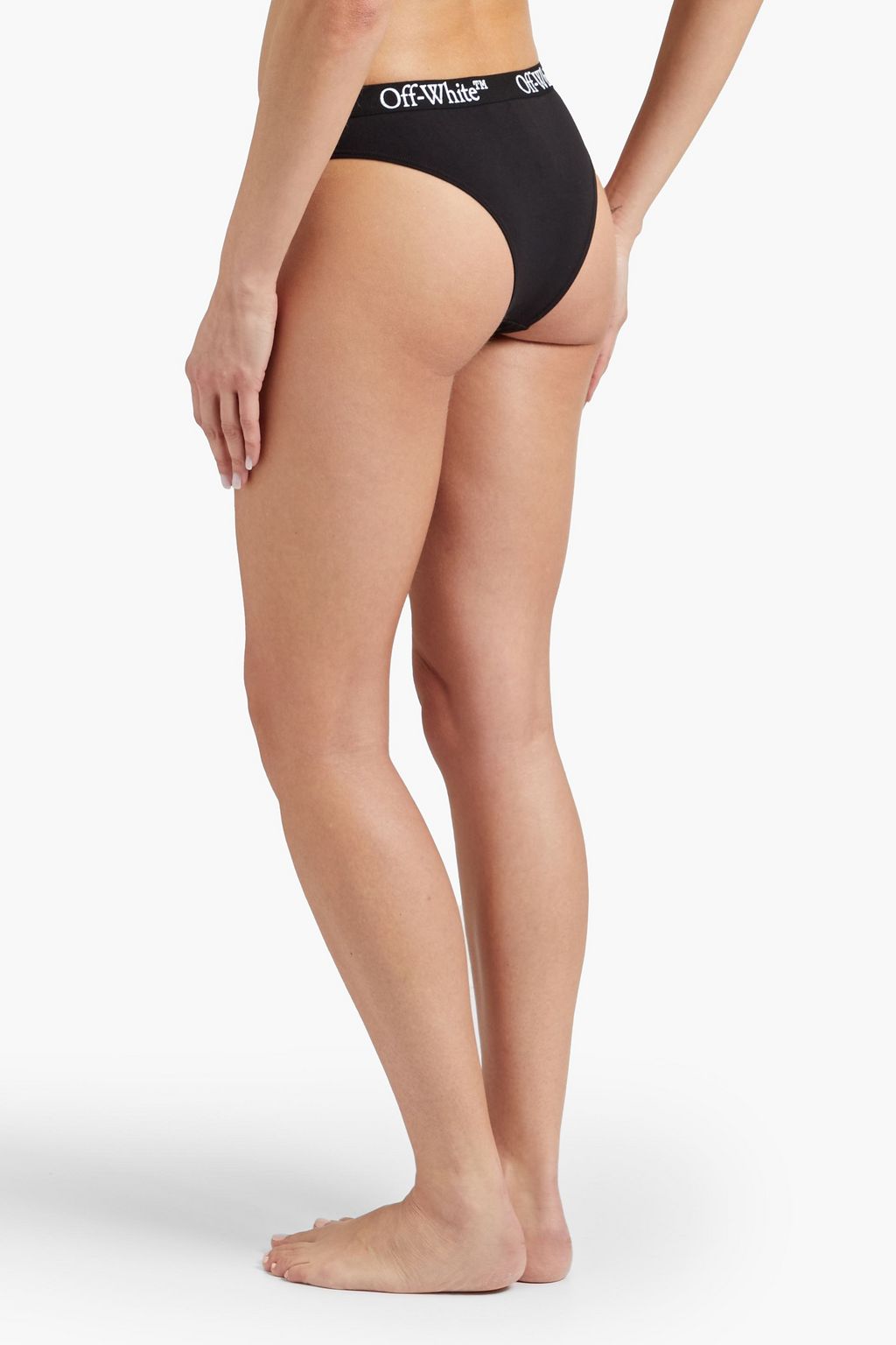 OFF-WHITE™ Set of two stretch-jersey mid-rise briefs