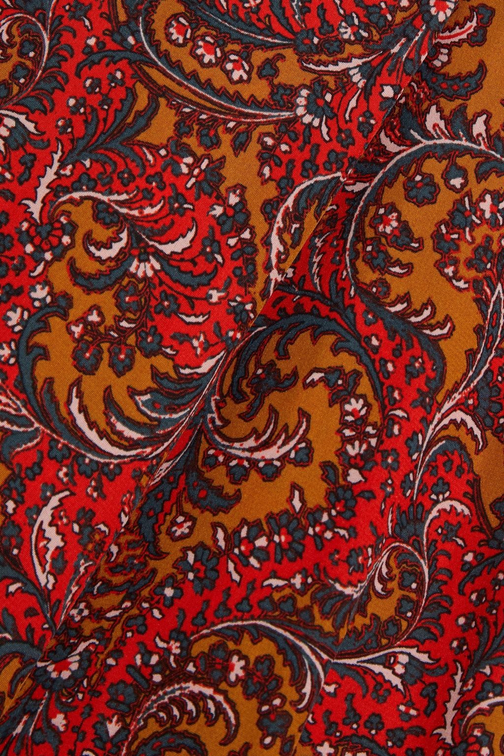 VANESSA BRUNO Paisley-print crepe de chine blouse