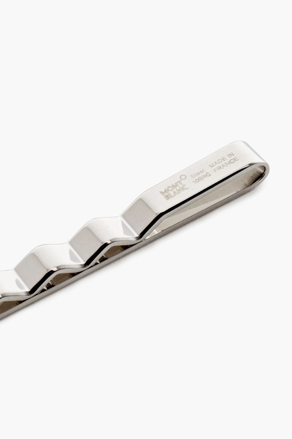 MONTBLANC Silver-tone tie clip