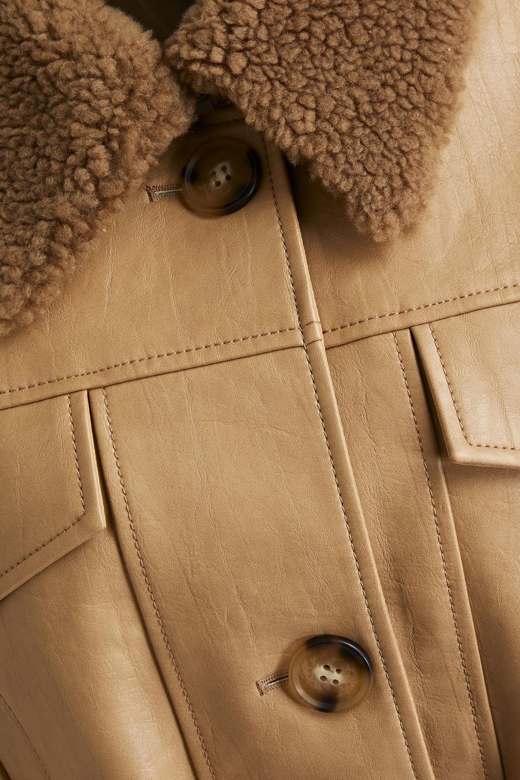 REJINA PYO Hana Trenchcoat aus Kunstleder