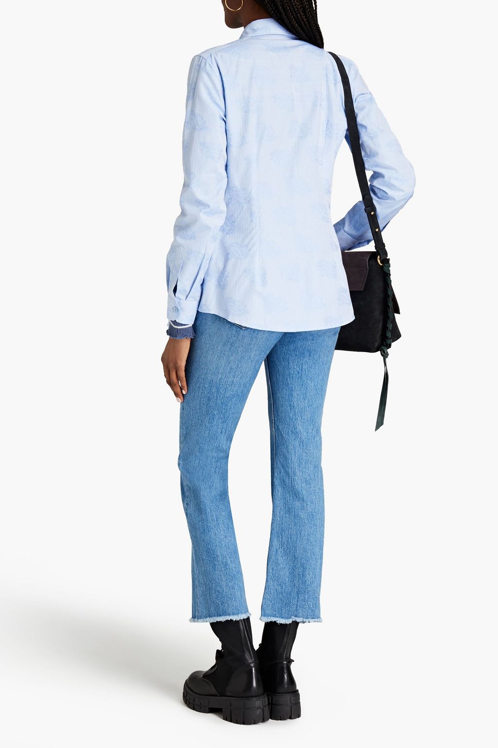 ETRO Hight-rise bootcut jeans