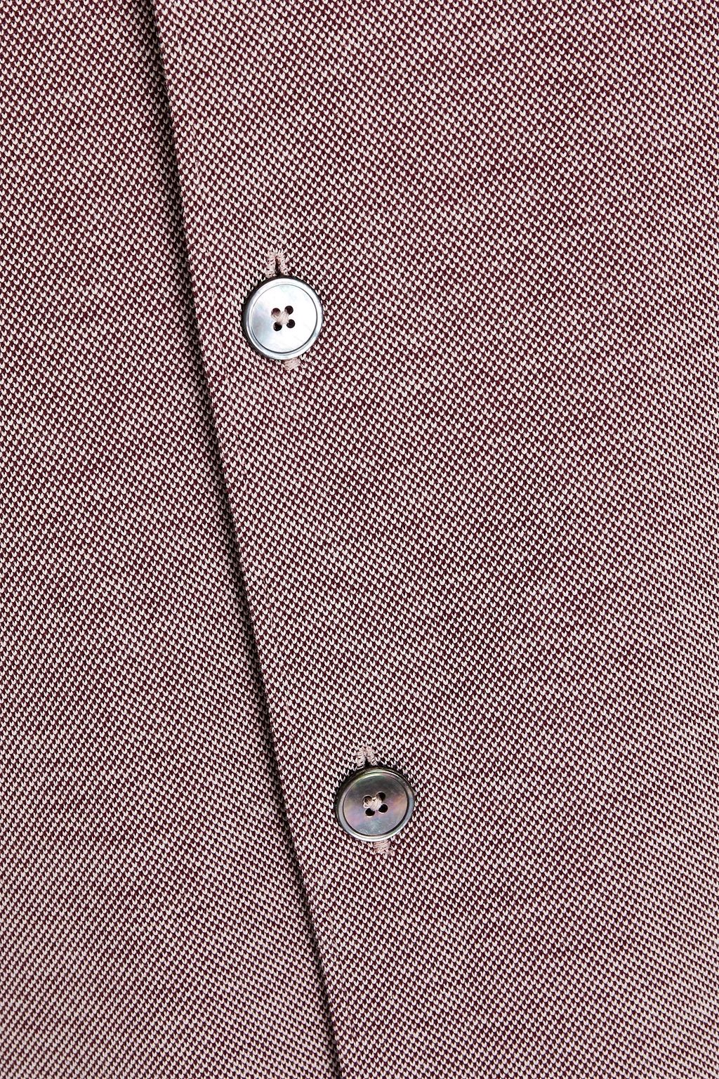 ZEGNA Cotton-piquè shirt