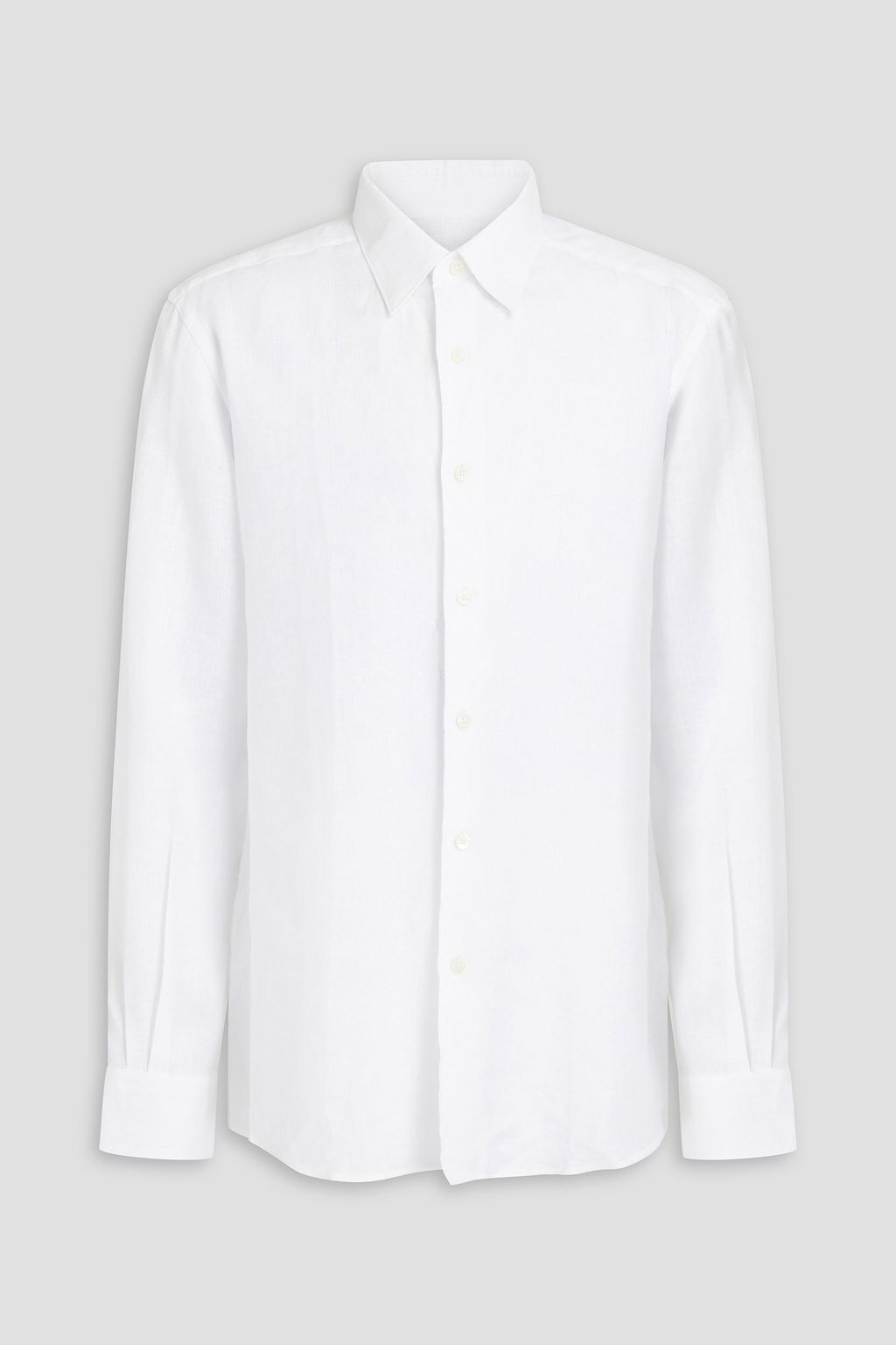 White Linen-gauze shirt | Sale up to 70 