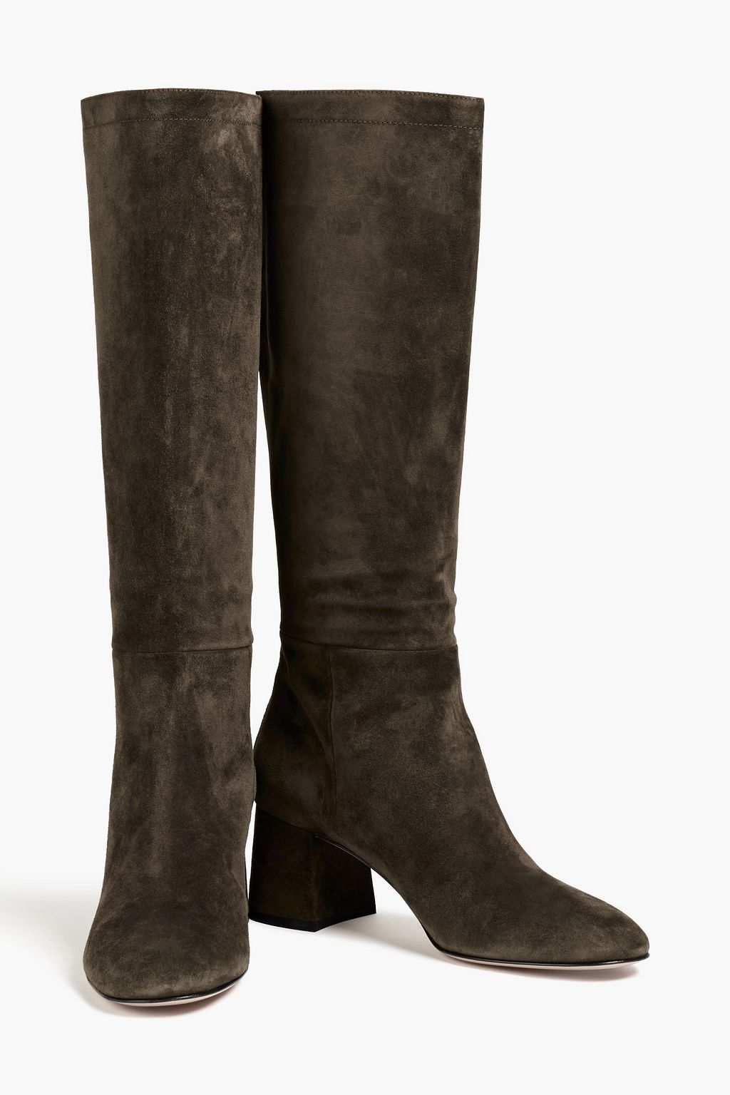 gianvito rossi 85 suede knee boots