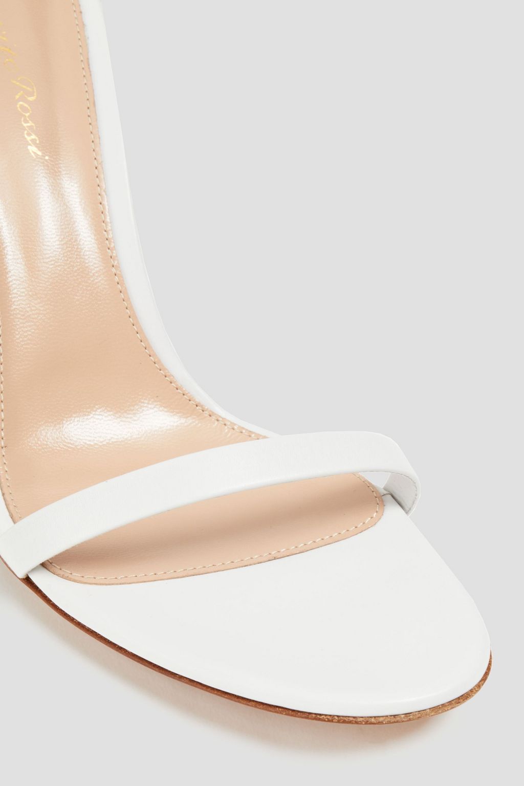 GIANVITO ROSSI صندل من الجلد