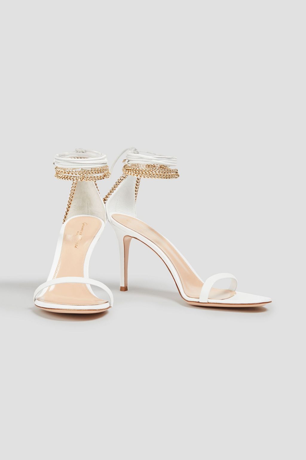 GIANVITO ROSSI صندل من الجلد