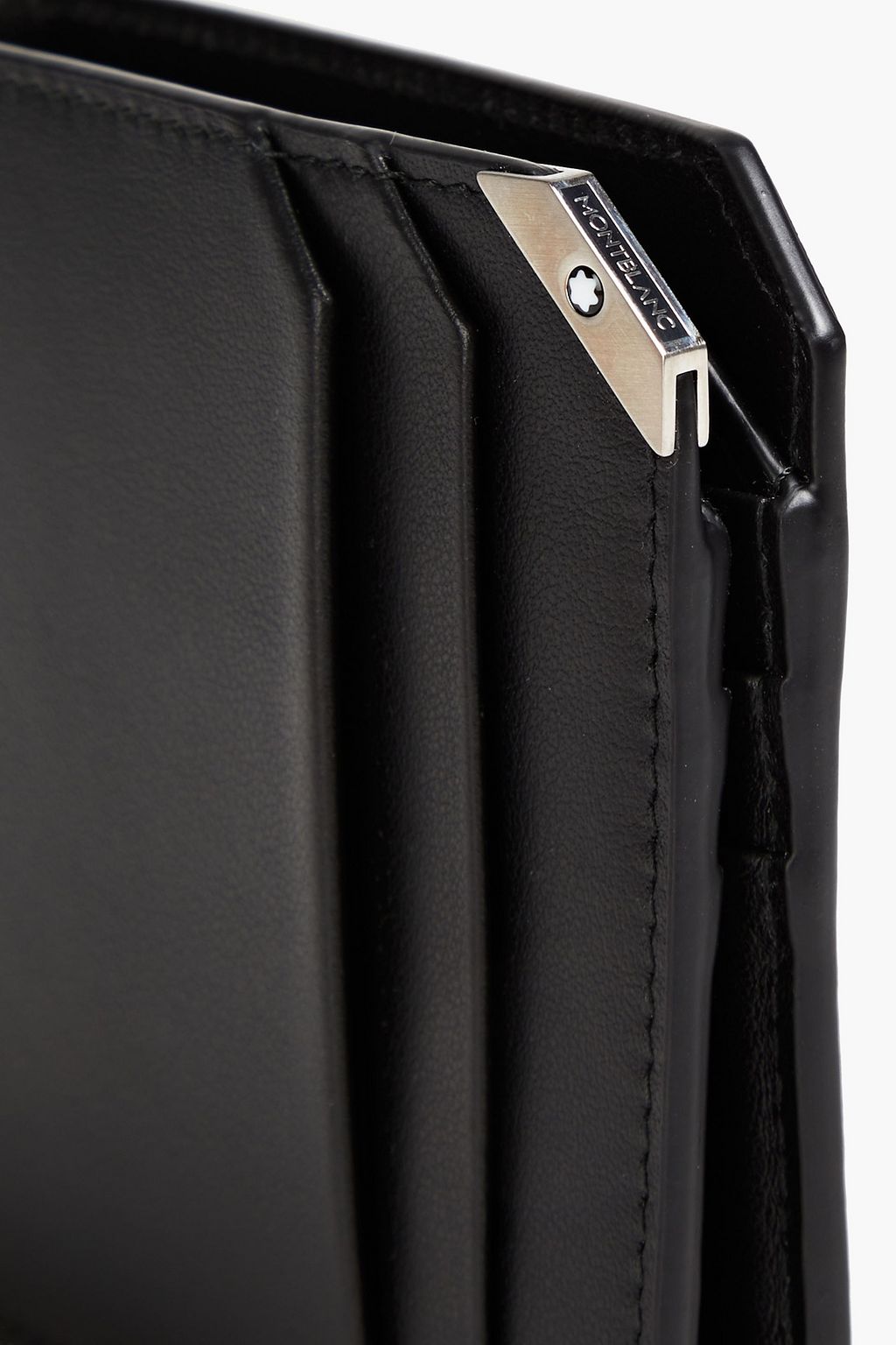 MONTBLANC Logo-appliquéd leather wallet