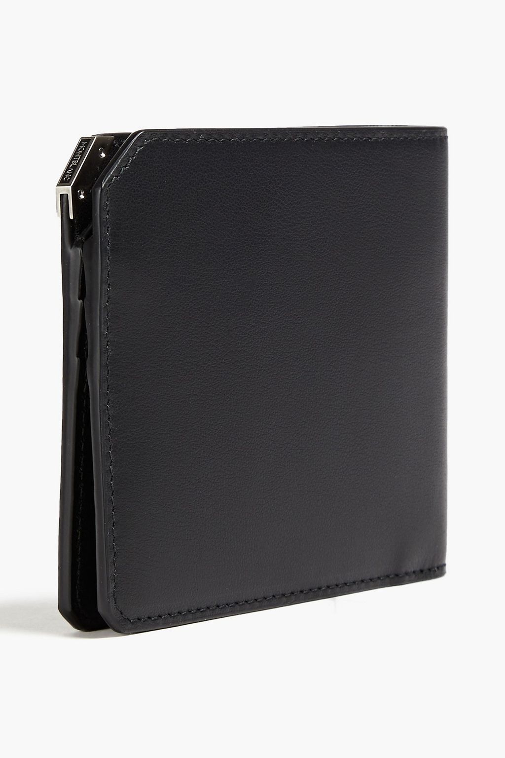 MONTBLANC Logo-appliquéd leather wallet
