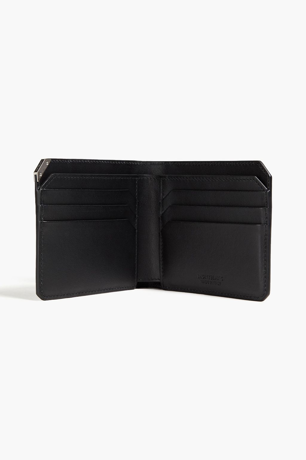 MONTBLANC Logo-appliquéd leather wallet