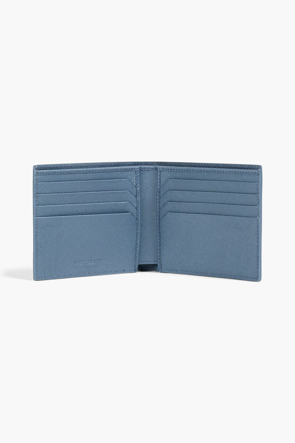 MONTBLANC Logo-appliquéd textured-leather wallet