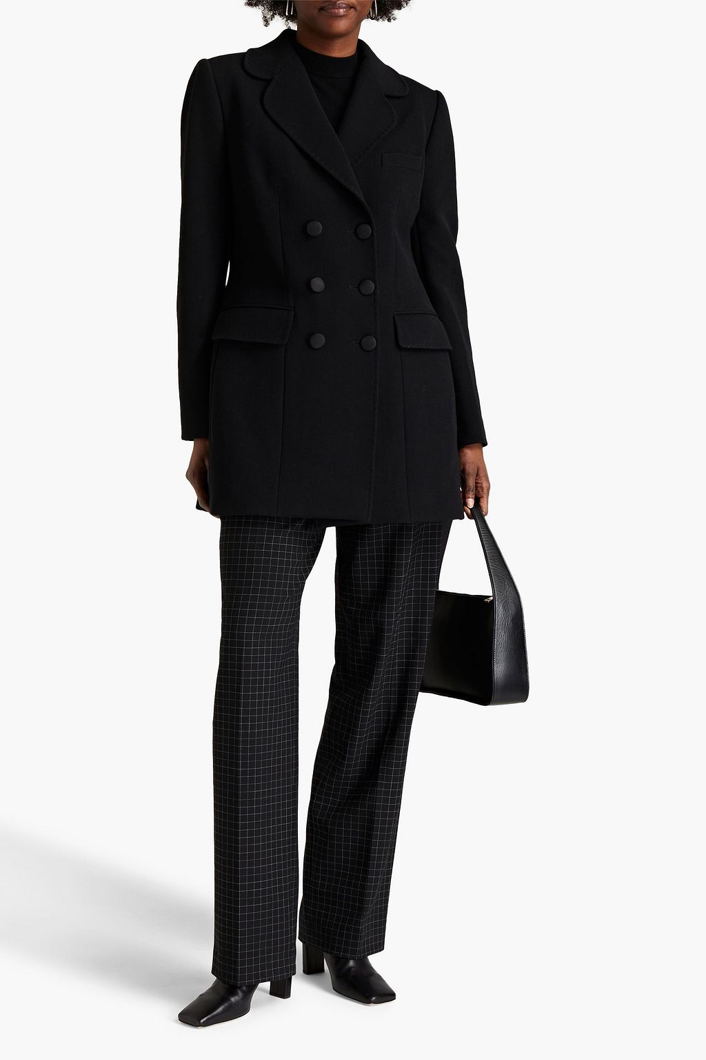 DOLCE&GABBANA ダブルブレスト クレープ ジャケット
