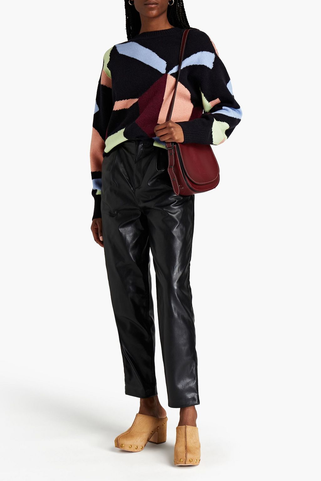 White Oversized printed cotton-gabardine shirt | Sale up to 70 ...