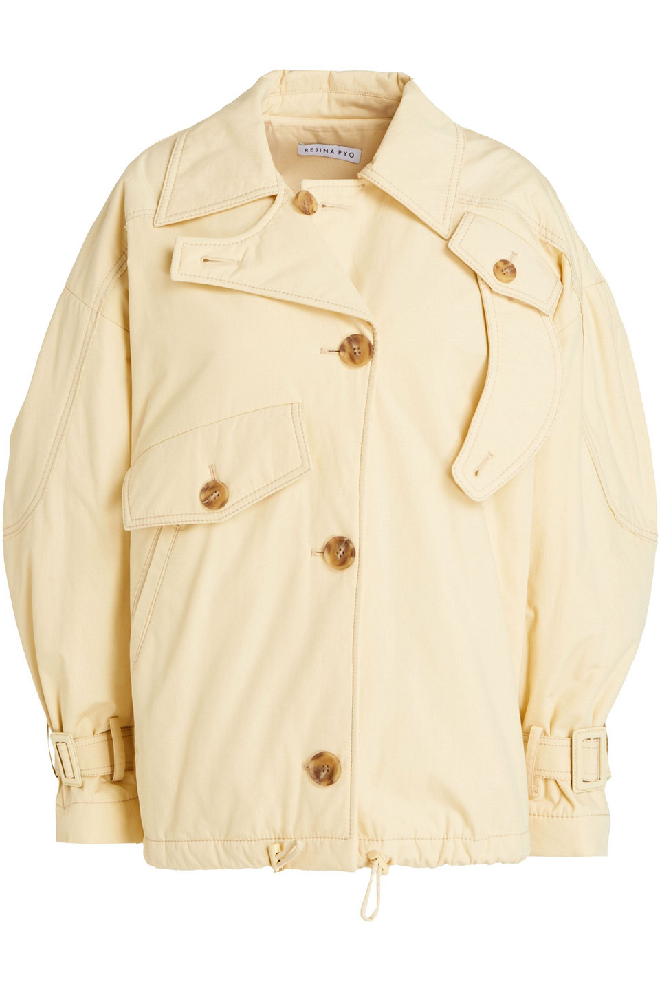 Tate oversized organic cotton jacket