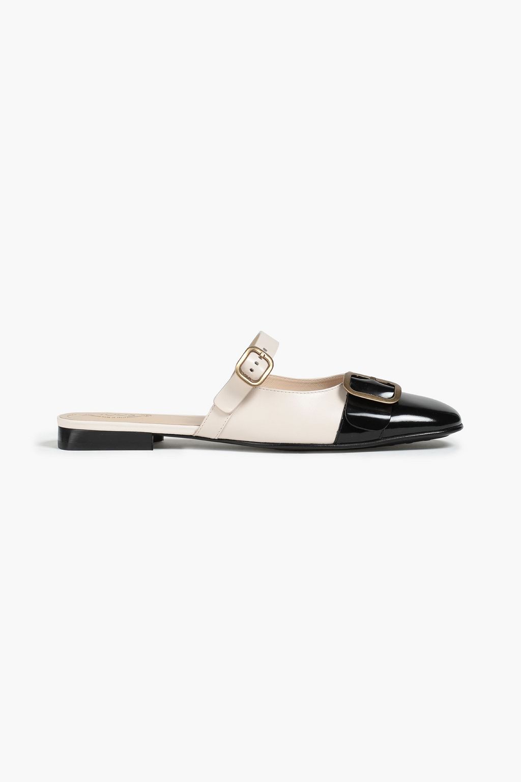 TOD'S Two-tone leather slippers | Sale to 70% off | OUTNET