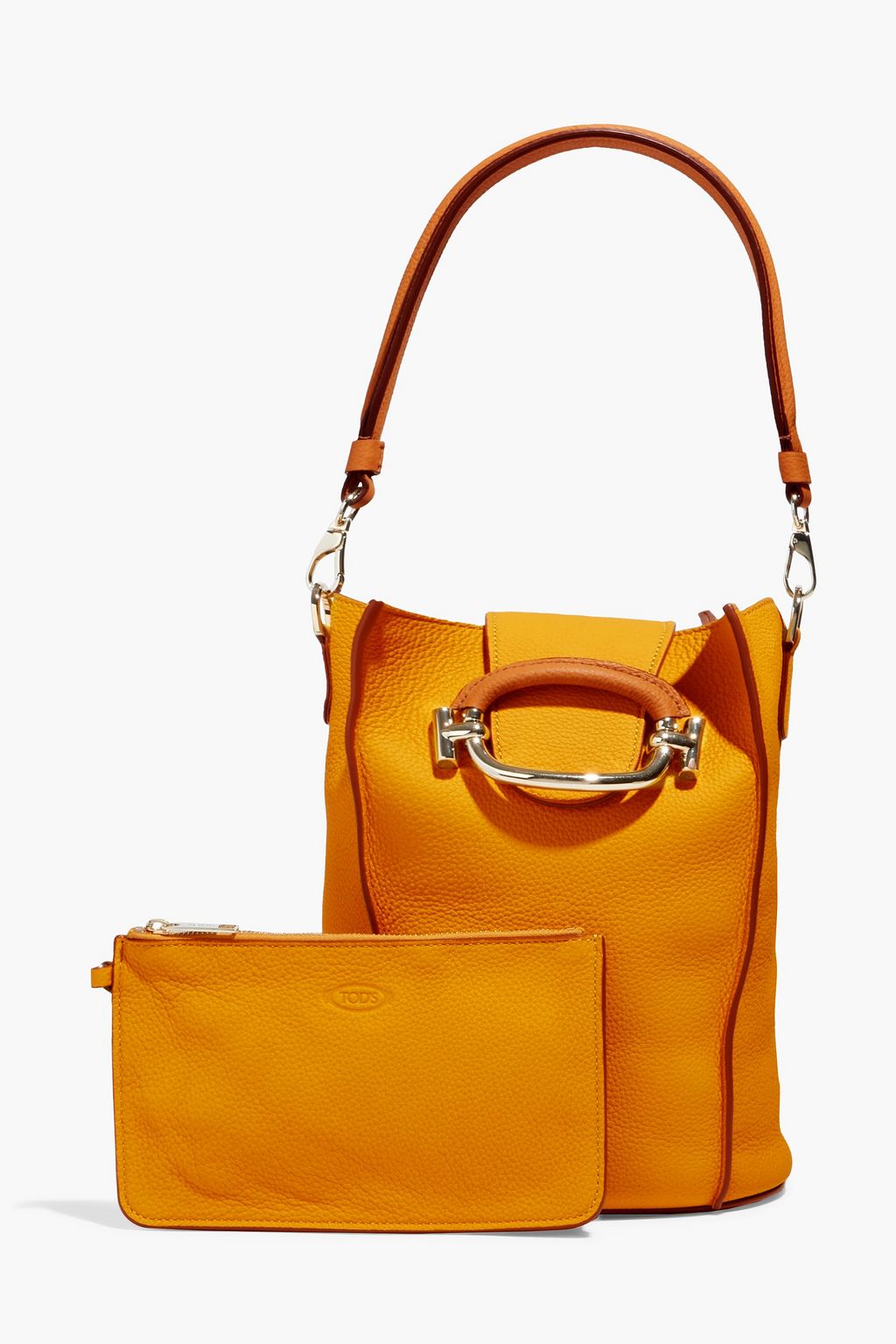 TOD'S Beuteltasche aus Narbenleder