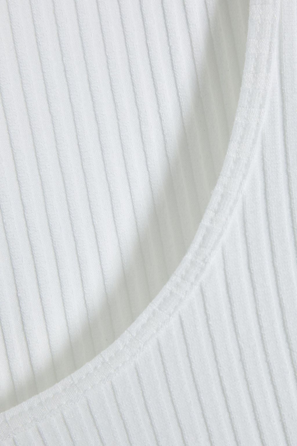 NOBODY DENIM Luxe ribbed-knit top