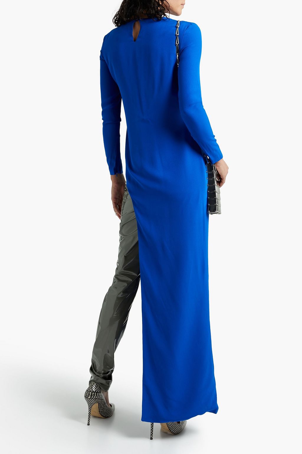 SEMSEM Sarah asymmetric crepe tunic