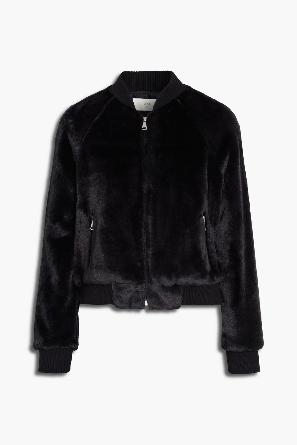 Cami NYC Fey faux fur bomber jacket