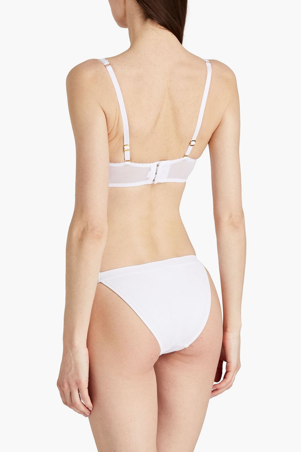 AGENT PROVOCATEUR Hinda lace underwired balconette bra