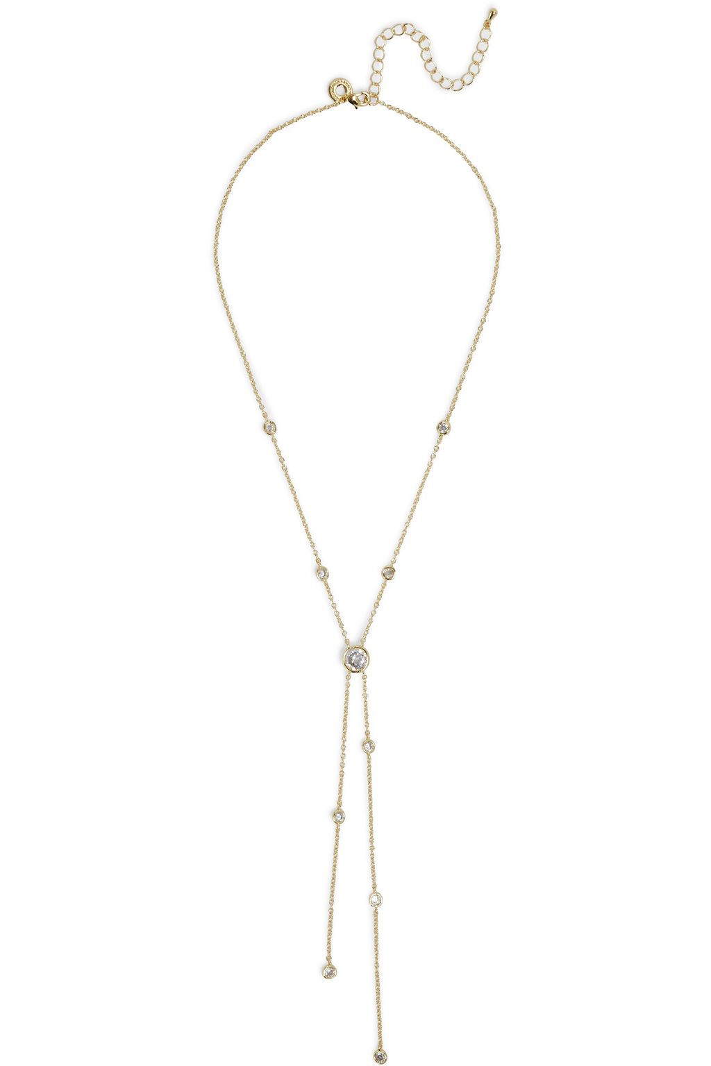 Gold Gold-tone crystal necklace | CZ BY 