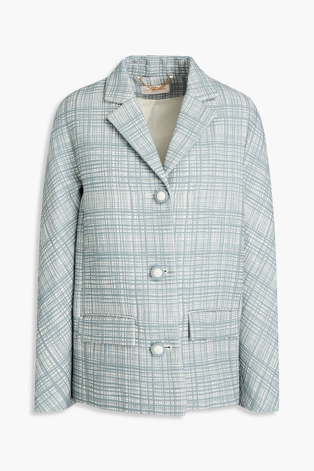 TORY BURCH Printed crepe blazer | Sale up to 70% off | THE OUTNET